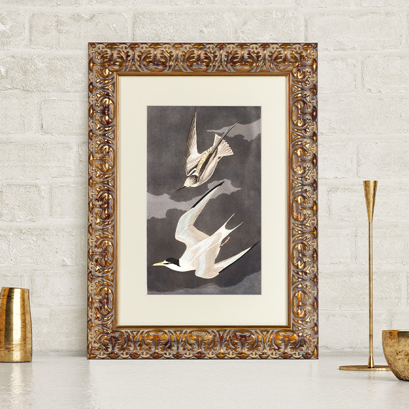 Online-GalleryKing OGK houten fotolijst 49 x 69 cm in mat wit | foto | poster | puzzel | galerij | lijst
