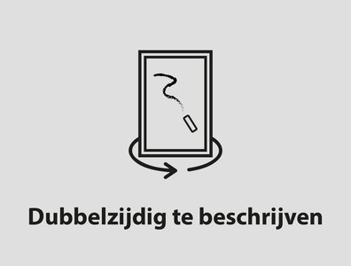 Dubbelzijdig te beschrijven