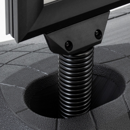 Stoepbord SwingAdvance Veerconstructie