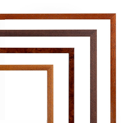 Wissellijsten warme hout kleuren 