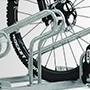 Fietsenrek met brede wielbeugel 