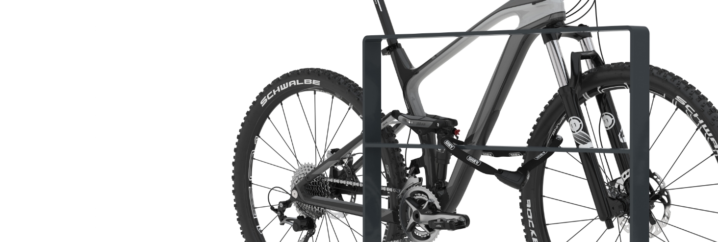 Fietsenrekken banner